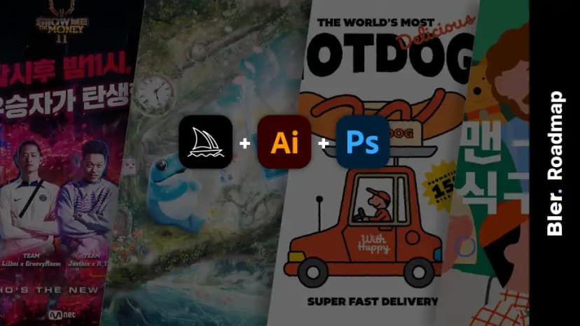 기본기부터 AI 활용까지, 내 작업을 완성하는 디자이너 성장 코스