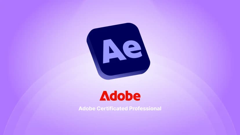 [시험응시료 포함] Adobe 공식 자격증 : ACP After Effects CC2023